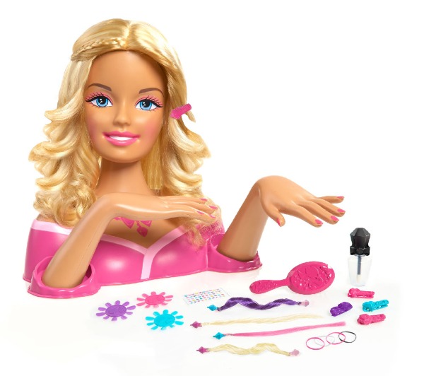 barbie styling head testa bambola da pettinare e truccare